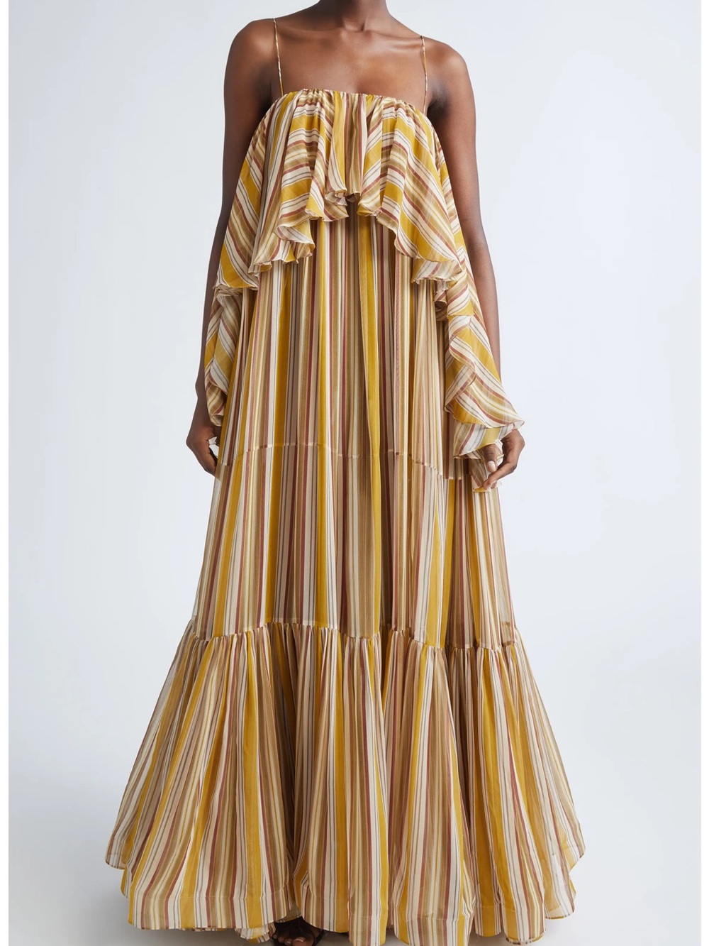 Zimmermann Rebellion Bohemian Stripe Slipdress in size AU1 - US6
